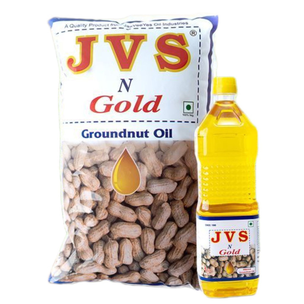 JVS GROUNDNUT OIL 1LTR