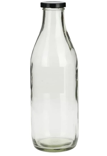 [g102] GLASS MILK BOTTLE 1LTR
