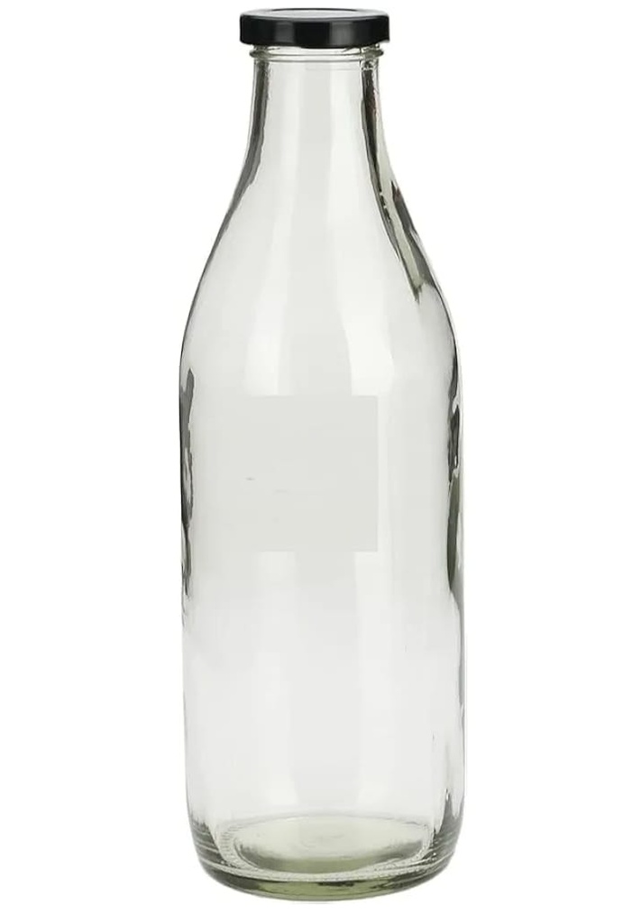 GLASS MILK BOTTLE 1LTR
