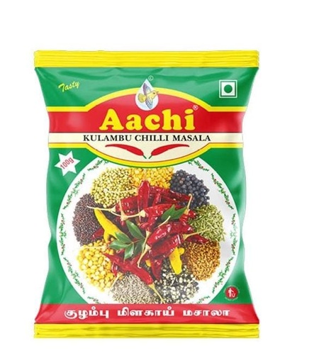 [E-GRO210] Aachi Kulambu Chilli Masala 50g